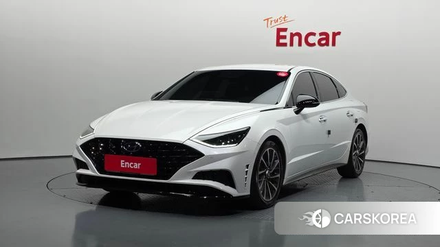 Hyundai Sonata (DN8) 2019 Белый из Кореи