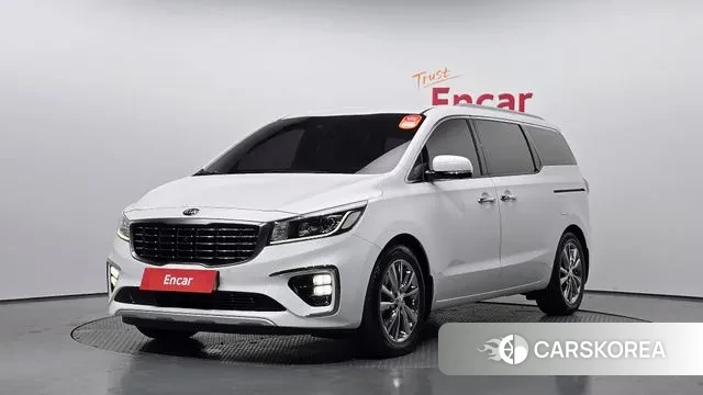 Kia The New Carnival 2018 Белый из Кореи