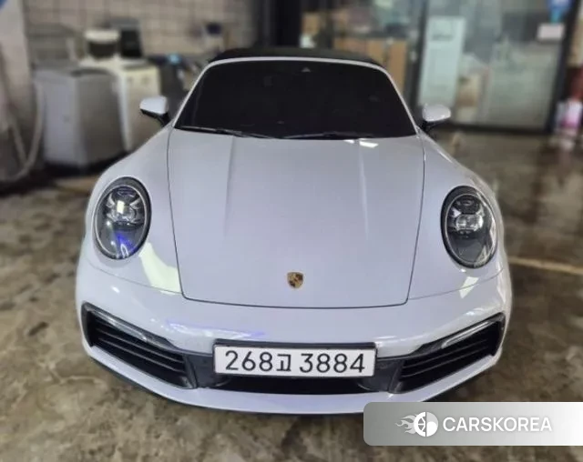 Porsche 911(992) 2020 Белый из Кореи