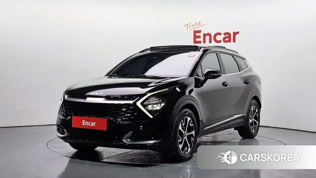 Kia Sportage 5th Generation Hybrid 2021 Черный из Кореи