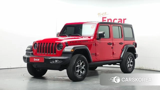Jeep Wrangler (JL) 2022 Красный из Кореи
