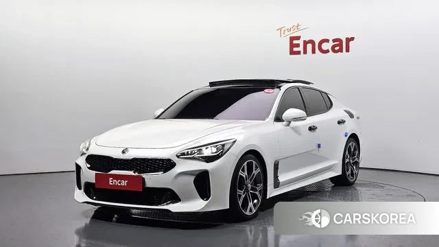 Kia Stinger 2018 Белый из Кореи