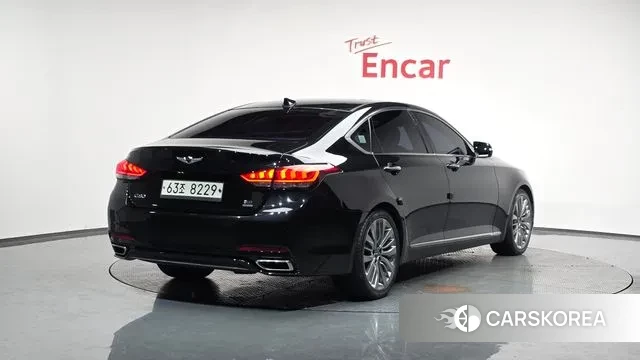 Genesis G80 2018 Черный из Кореи