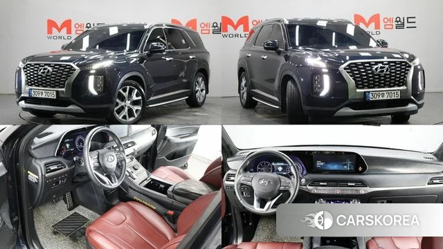 Hyundai Palisade 2019 Синий из Кореи