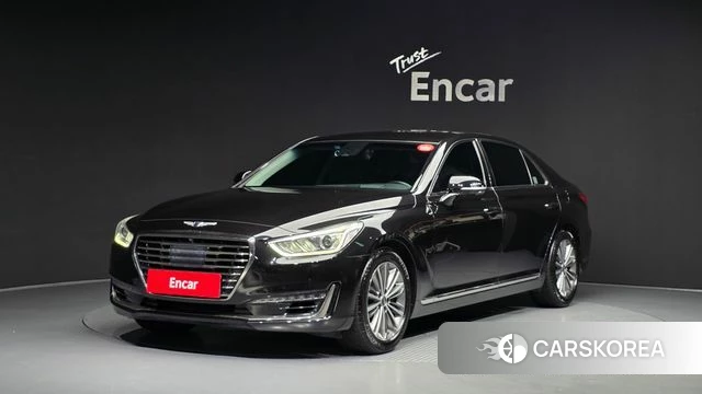 Genesis EQ900 2018 Черный из Кореи