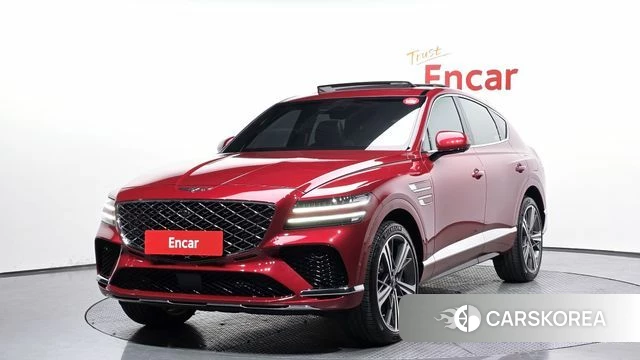 Genesis GV80 Coupe 2024 Красный из Кореи