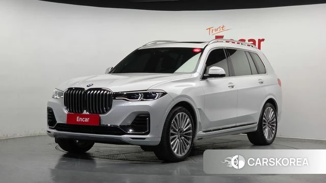 BMW X7 (G07) 2020 Белый из Кореи