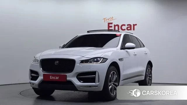 Jaguar F-PACE 2018 Белый из Кореи