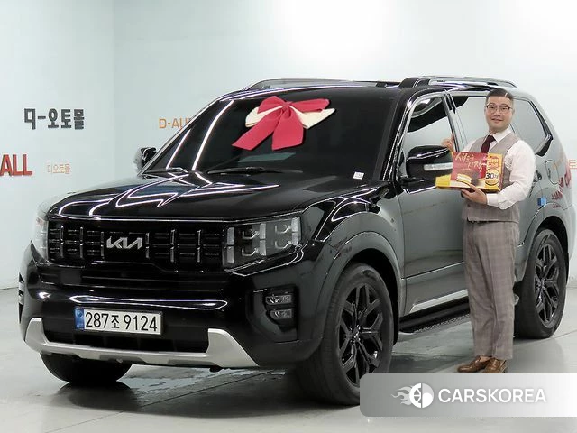 Kia Mohave Master 2023 Черный из Кореи