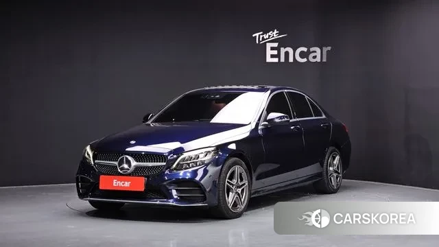 Mercedes-Benz C-Class W205 2019 Синий из Кореи