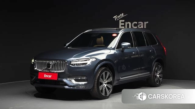 Volvo XC90 second Generation 2023 Синий из Кореи