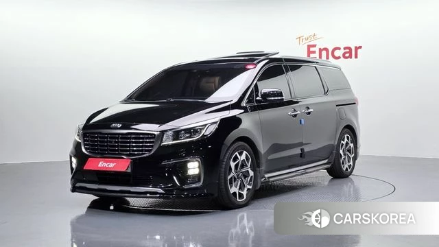Kia The New Carnival 2018 Черный из Кореи