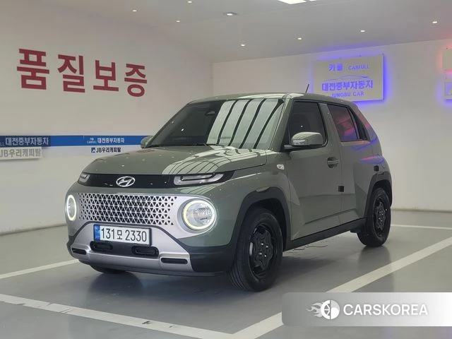 Hyundai Casper 2022 Светло-зеленый из Кореи
