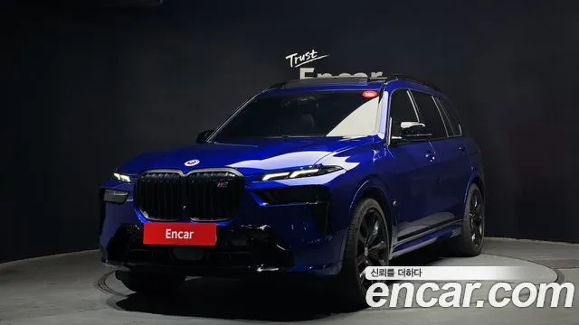 BMW X7 (G07) 2022 Синий из Кореи