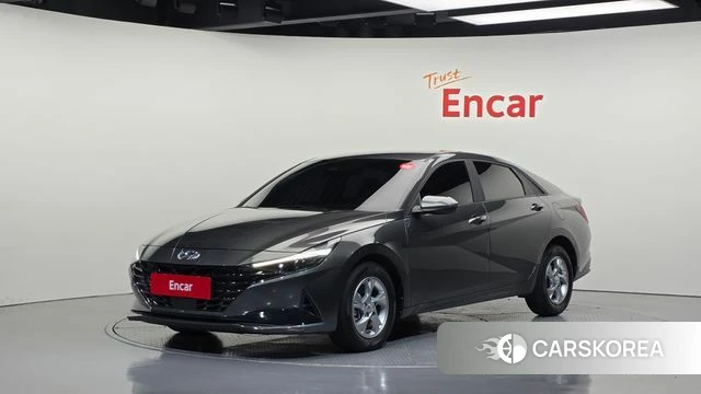 Hyundai Avante (CN7) 2021 Серый из Кореи