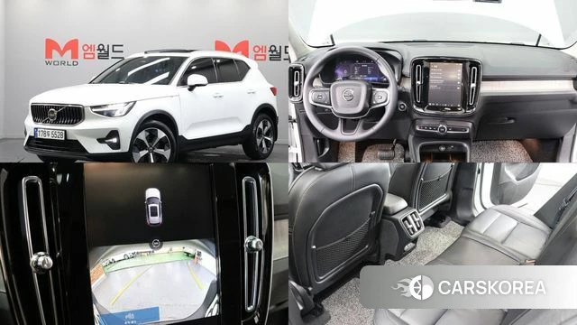 Volvo XC40 2023 Белый из Кореи