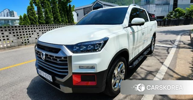 Ssangyong The New Rexton Sport 2023 Белый из Кореи