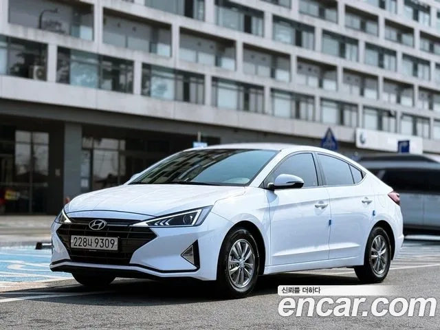 Hyundai The New Avante AD 2018 Белый из Кореи