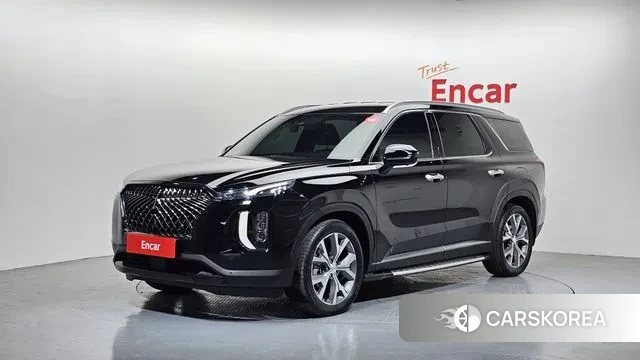 Hyundai Palisade 2021 Черный из Кореи