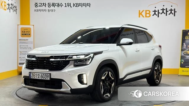 Kia The New Seltos 2023 Белый из Кореи