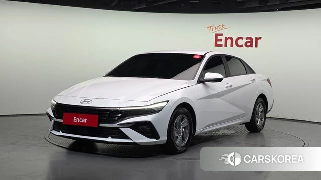 Hyundai The New Avante (CN7) 2023 Белый из Кореи
