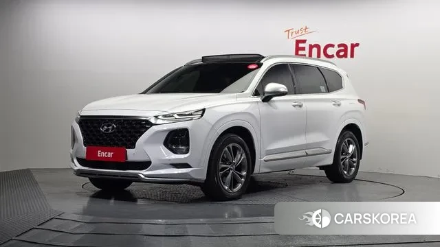 Hyundai Santa Fe TM 2018 Белый из Кореи