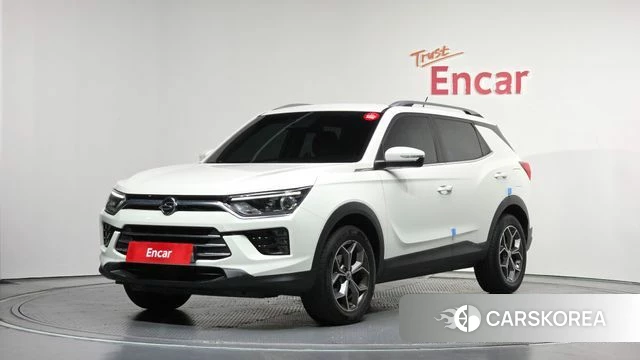 Ssangyong Beautiful Korando 2021 Белый из Кореи