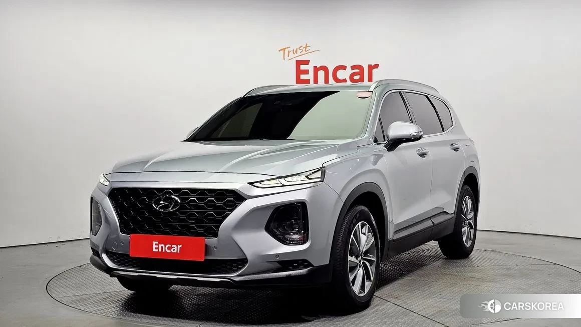 Hyundai Santa Fe TM 2018 Серебряный из Кореи