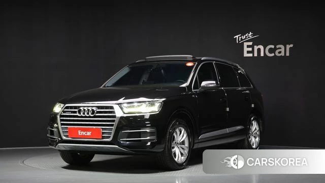 Audi Q7 (4M) 2019 Черный из Кореи