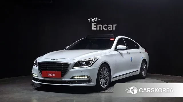 Genesis G80 2018 Белый из Кореи