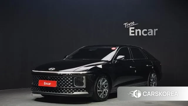 Hyundai Grandeur (GN7) 2023 Черный из Кореи