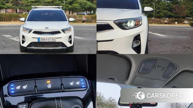 Kia Stonic 2018 Белый из Кореи
