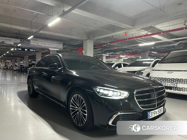 Mercedes-Benz S-Class W223 2024 Черный из Кореи