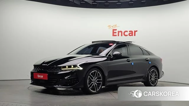 Kia K5 3rd generation 2021 Черный из Кореи