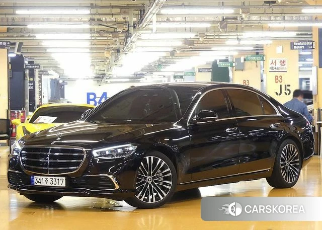 Mercedes-Benz S-Class W223 2023 Черный из Кореи