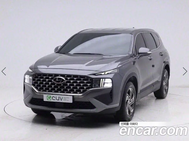 Hyundai The New Santa Fe 2022 Серый из Кореи