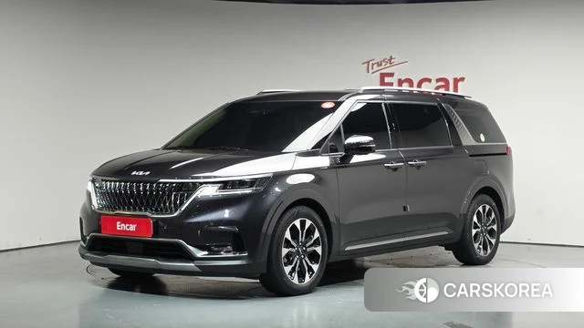 Kia Carnival 4th generation 2023 Серый из Кореи