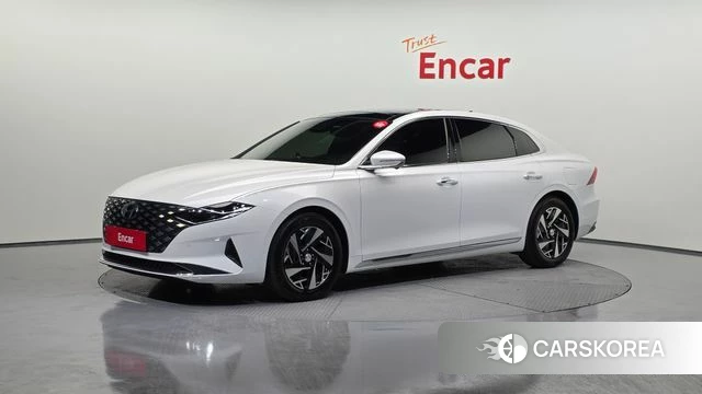 Hyundai The New Grandeur IG Hybrid 2020 Белый из Кореи