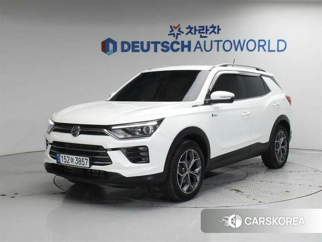Ssangyong Beautiful Korando 2020 Белый из Кореи