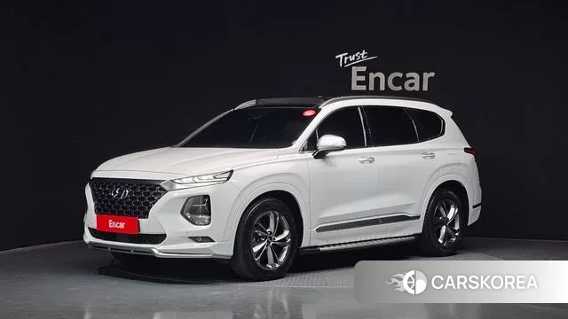Hyundai Santa Fe TM 2018 Белый из Кореи