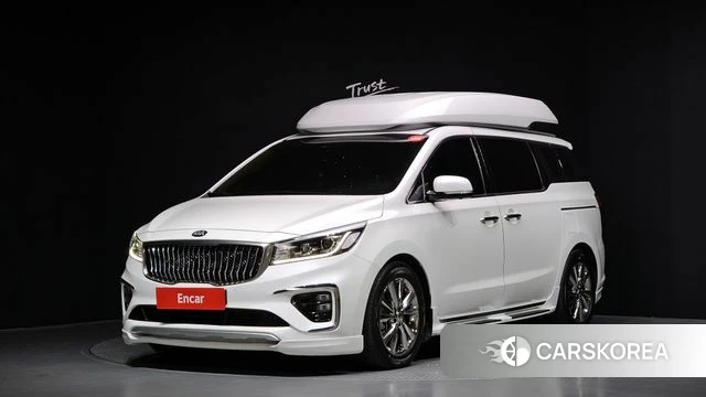 Kia The New Carnival 2020 Белый из Кореи