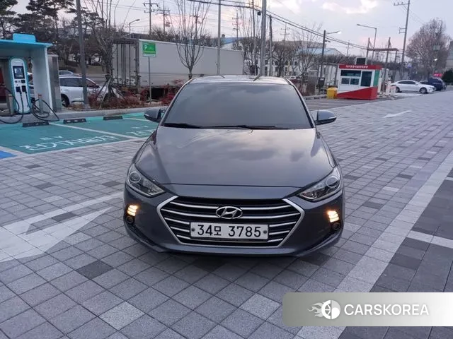 Hyundai Avante AD 2018 Серый из Кореи