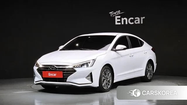 Hyundai The New Avante AD 2019 Белый из Кореи