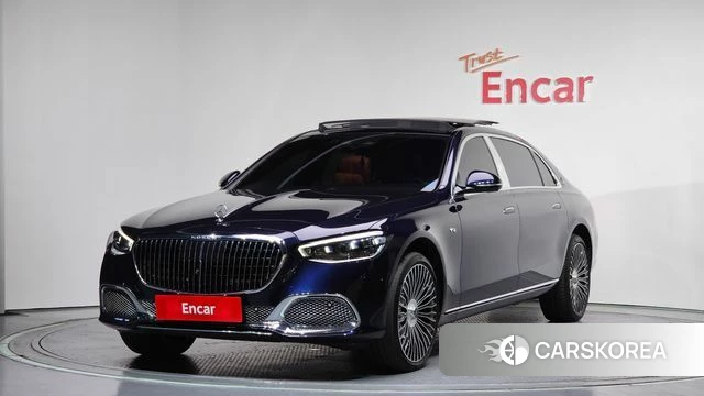 Mercedes-Benz S-Class W223 2022 Синий из Кореи