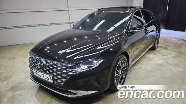 Hyundai The New Grandeur IG 2020 Черный из Кореи
