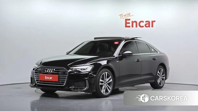 Audi A6 (C8) 2022 Черный из Кореи