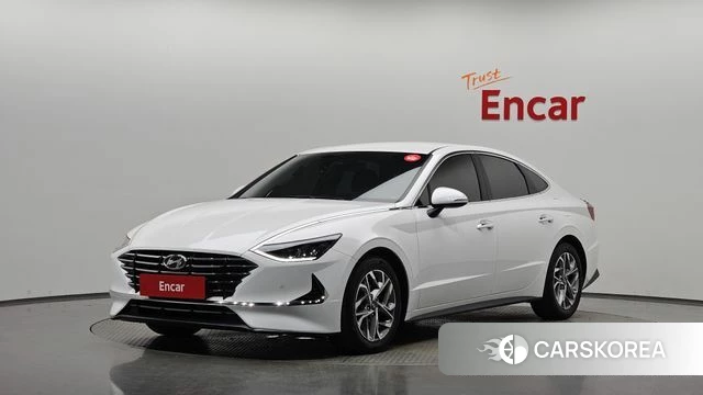 Hyundai Sonata (DN8) 2019 Белый из Кореи