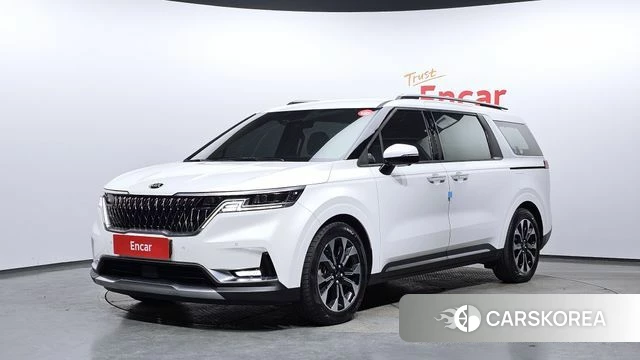 Kia Carnival 4th generation 2021 Белый из Кореи