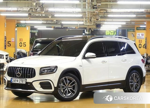 Mercedes-Benz GLB-Class X247 2024 Белый из Кореи