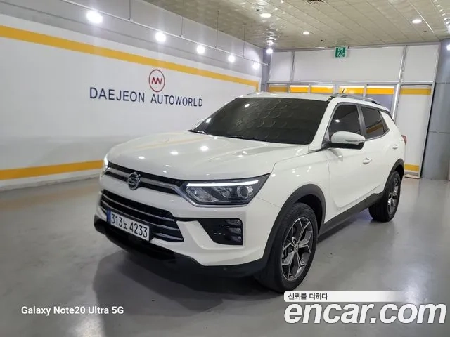 Ssangyong Beautiful Korando 2021 Белый из Кореи